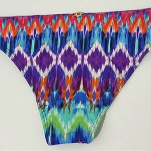 Vibrant Multicolor Cheeky Bikini Bottom